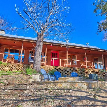 Clearwater Log Home Wimberley Exterior foto