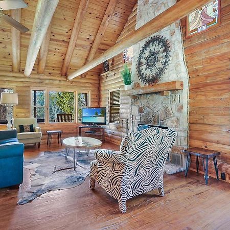 Clearwater Log Home Wimberley Exterior foto