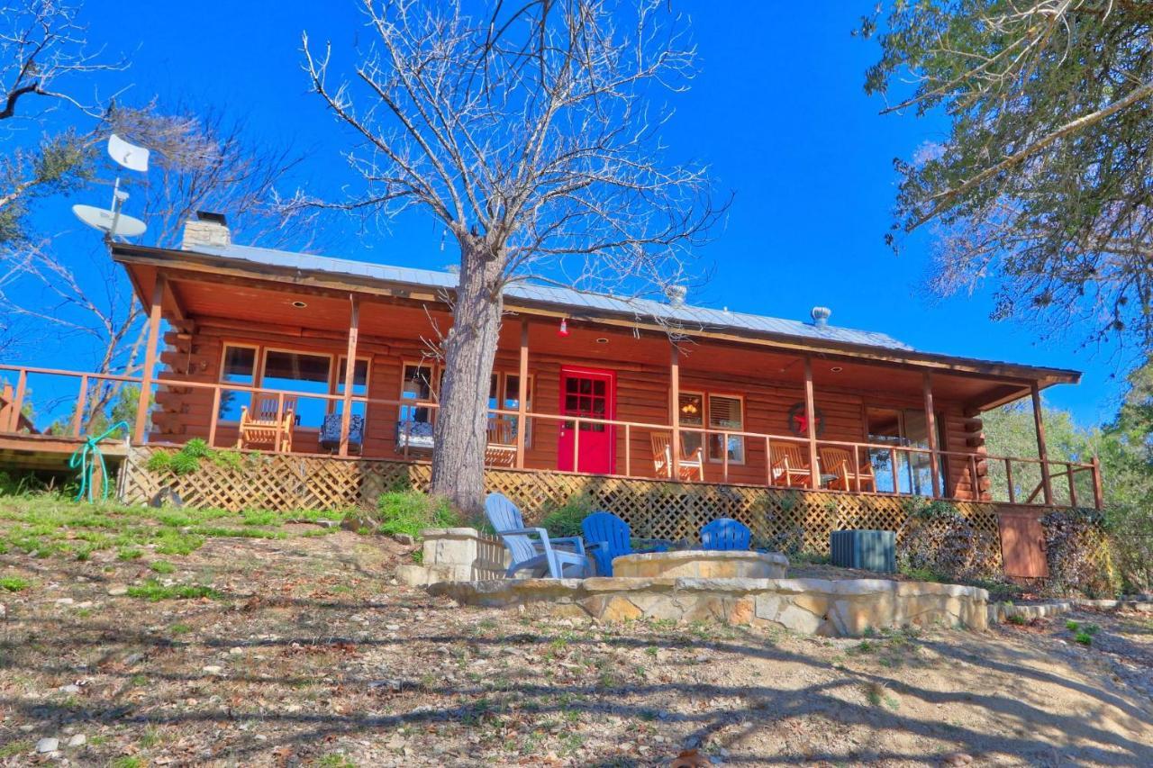 Clearwater Log Home Wimberley Exterior foto