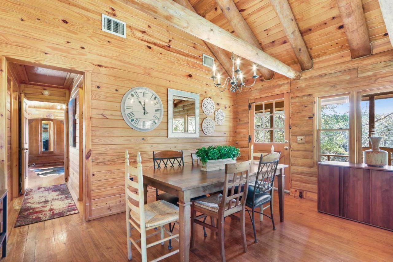 Clearwater Log Home Wimberley Exterior foto