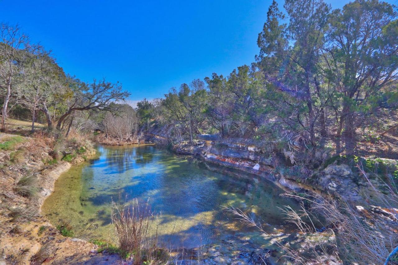 Clearwater Log Home Wimberley Exterior foto