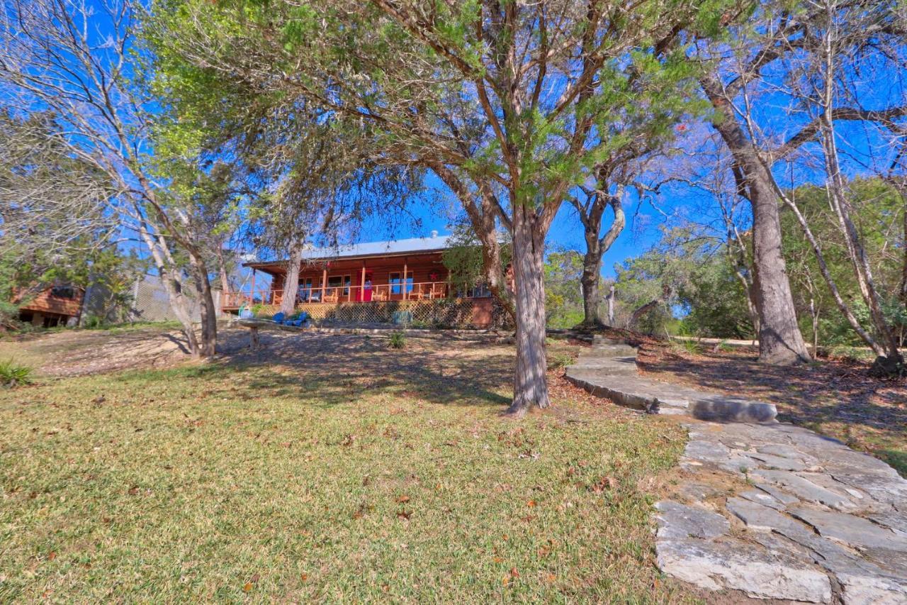 Clearwater Log Home Wimberley Exterior foto