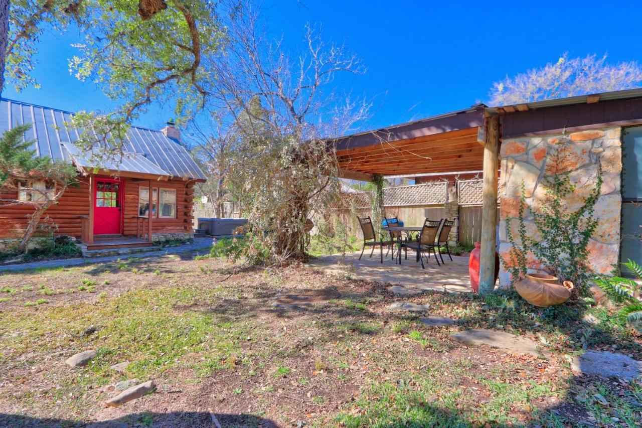 Clearwater Log Home Wimberley Exterior foto