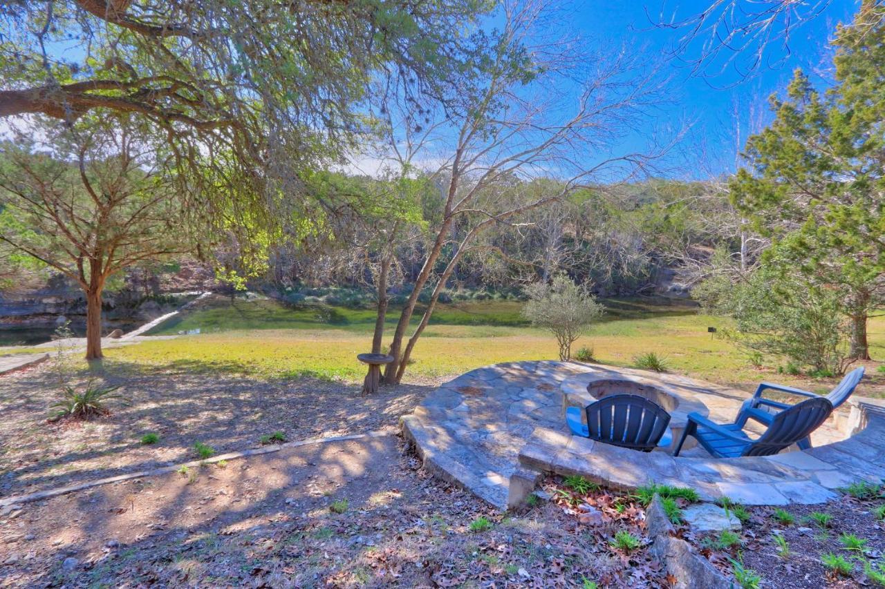 Clearwater Log Home Wimberley Exterior foto