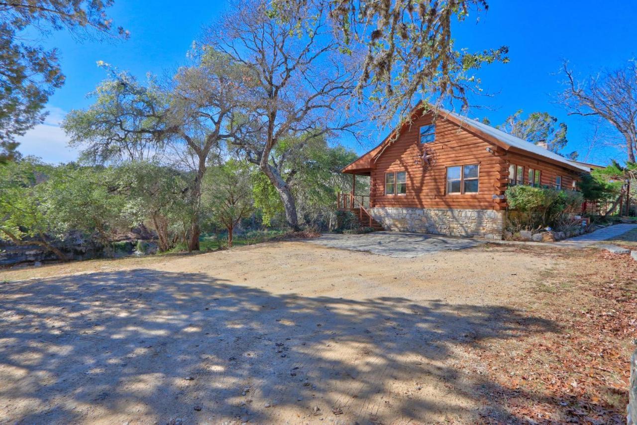 Clearwater Log Home Wimberley Exterior foto